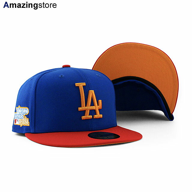 ˥塼 å 59FIFTY 󥼥륹 ɥ㡼 MLB 1981 WORLD SERIES MANGO BOTTOM FIT...