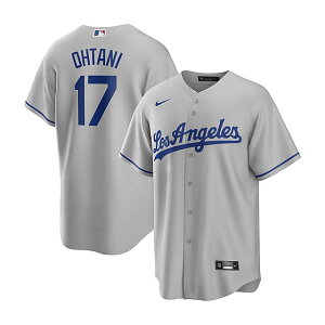 海外取寄 大谷翔平モデル NIKE レプリカユニフォーム ROAD REPLICA COOL BASE PLAYER JERSEY グレー ロード ナイキ ロサンゼルス ドジャース LOS ANGELES DODGERS GREY ユニフォーム /GREY 23_12