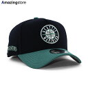 EU限定モデル ニューエラ キャップ 9FORTY シアトル マリナーズ MLB CLASSIC EDITION GREY BOTTOM A-FRAME SNAPBACK CAP NAVY NEW ERA SEATTLE MARINERS 帽子 メンズ レディース ネイビー ティール /NAVY EU940AF COLOR_BOTTOM 24_2_2NE