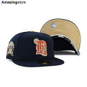 ニューエラ キャップ 59FIFTY デトロイト タイガース MLB 1968 WORLD SERIES METALLIC GOLD BOTTOM FITTED CAP NAVY NEW ERA DETROIT TIGERS 帽子 メンズ レディース 男女兼用 ネイビー /NAVY COLOR BOTTOM 24_3RE_0315