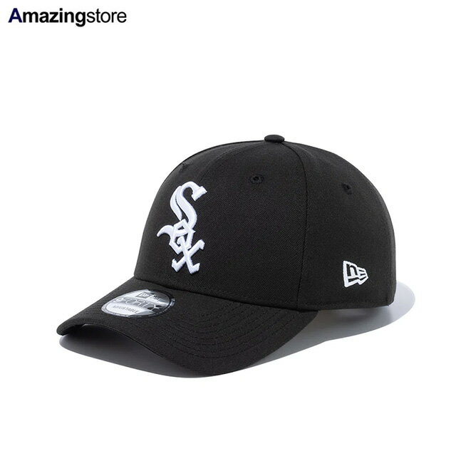Rakuten - ニューエラ キャップ 9FORTY シカゴ ホワイトソックス MLB TEAM ADJUSTABLE STRAPBACK CAP BLACK NEW ERA CHICAGO WHITESOX