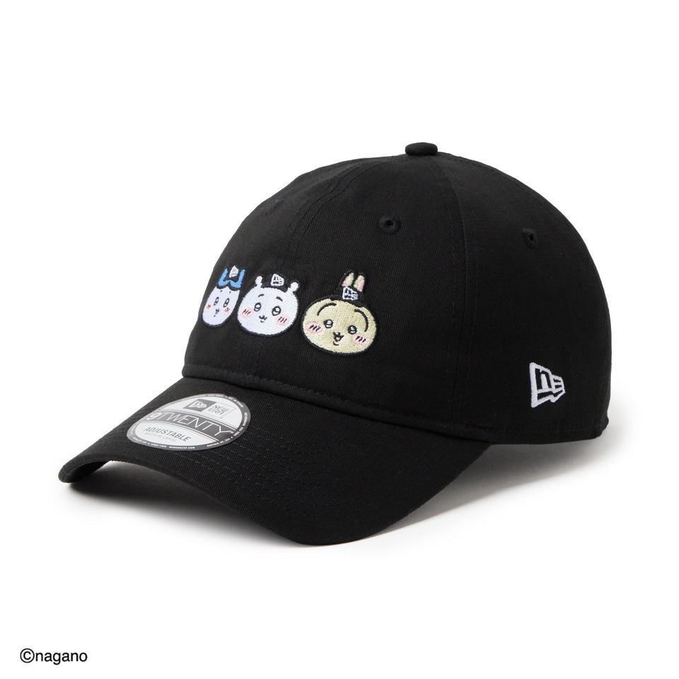 Rakuten - ニューエラキャップ 9TWENTY ちいかわ CHIIKAWA HACHIWARE USAGI STRAPBACK CAP BLACK NEW ERA うさぎ ハチワレ
