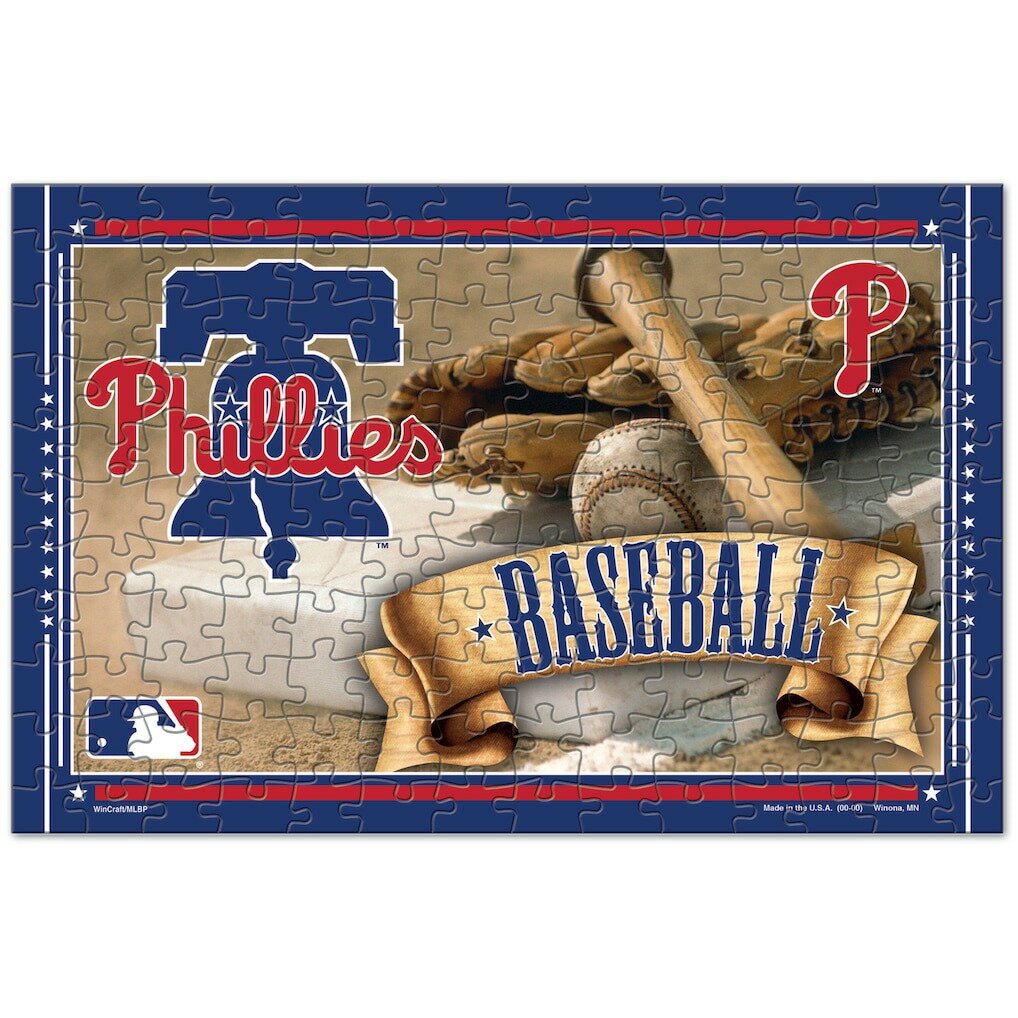 ウィンクラフト ジグソーパズル フィラデルフィア フィリーズ MLB 150-PIECE TEAM PUZZLE WINCRAFT PHILADELPHIA PHILLIES 野球 デコレーション クリスマス