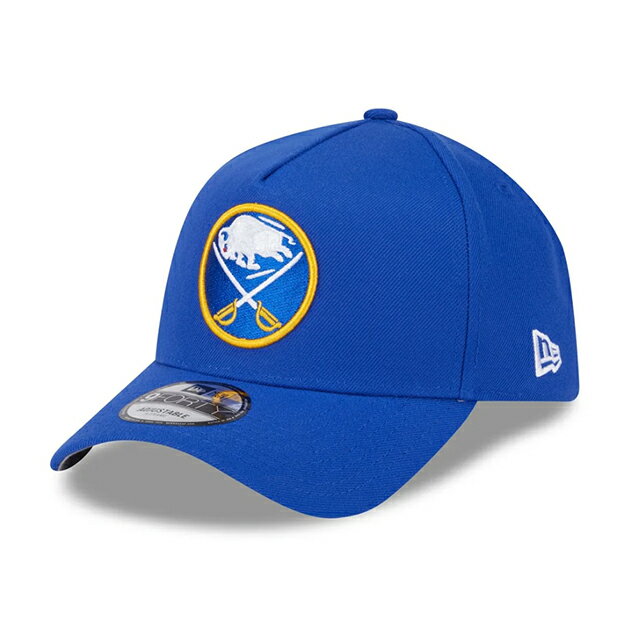 Rakuten - ニューエラ キャップ 9FORTY スナップバック バッファロー セイバーズ NHL A-FRAME SNAPBACK CAP BLUE NEW ERA BUFFALO SABRES / 帽子 メンズ レディース 男女兼用 アイスホッケー 940AF エーフレーム 26_5