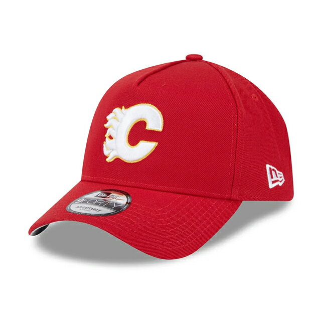 Rakuten - ニューエラ キャップ 9FORTY スナップバック カルガリー フレームス NHL A-FRAME SNAPBACK CAP RED NEW ERA CALGARY FLAMES / 帽子 メンズ レディース 男女兼用 アイスホッケー 940AF エーフレーム 26_5