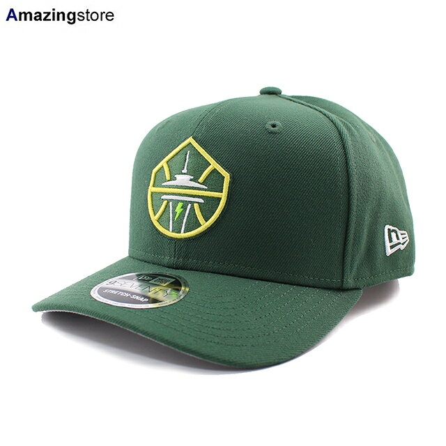 Rakuten - ニューエラ キャップ 9SEVENTY ストレッチ スナップバック シアトル ストーム WNBA STRETCH SNAPBACK CAP GREEN NEW ERA SEATTLE STORM