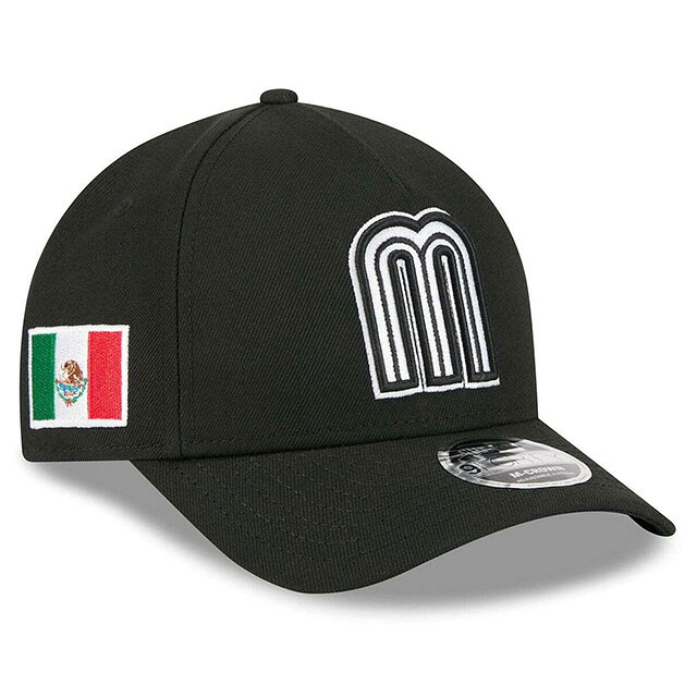 Rakuten - ニューエラ キャップ 9FORTY M-CROWN A-FRAME WBC メキシコ 2026 WORLD BASEBALL CLASSIC SNAPBACK CAP BALCK WHITE NEW ERA MEXICO ブラック ホワイト 26_1
