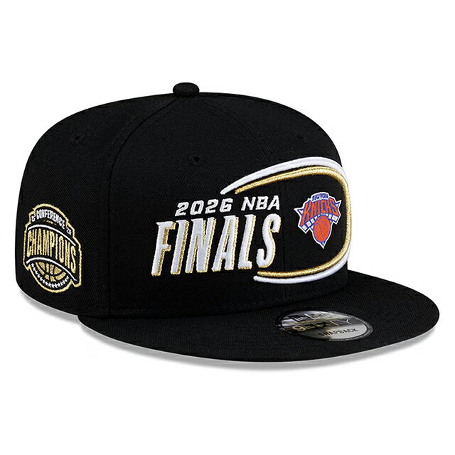 ニューエラ キャップ 9FIFTY スナップバック ニューヨーク ニックス 2026 NBA EASTERN CONFERENCE CHAMPIONS LOCKER ROOM SNAPBACK BLACK NEW ERA NEW YORK KNICKS 帽子 メンズ レディース ユニセックス イースタンカンファレンス チャンピオン ロッカールーム 26_7RE_0701
