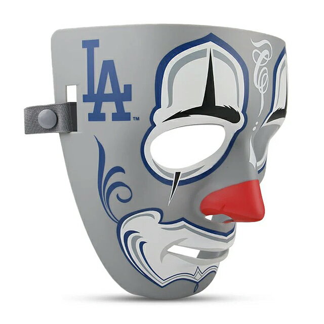 ロサンゼルス ドジャース 海外取寄 マスク MISTER CARTOON CROWN MASK STADIUM EDITION GREY LOS ANGEL..