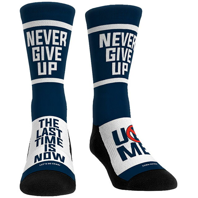 ジョン シナモデル 海外取寄 WWE AUTHENTIC 靴下 FAREWELL TOUR 2025 NYC SOCKS NAVY JOHN CENAロー ス..