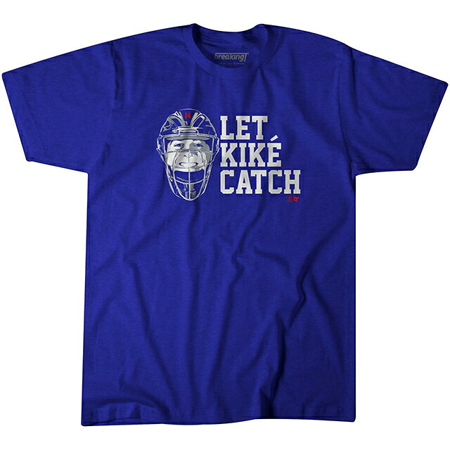Rakuten - キケ ヘルナンデスモデル 海外取寄 ロサンゼルス ドジャース Tシャツ LET KIK? CATCH T-SHIRT ROYAL BLUE BREAKINGT LOS ANGELES DODGERS ENRIQUE HERN?NDEZ ロイヤルブルー