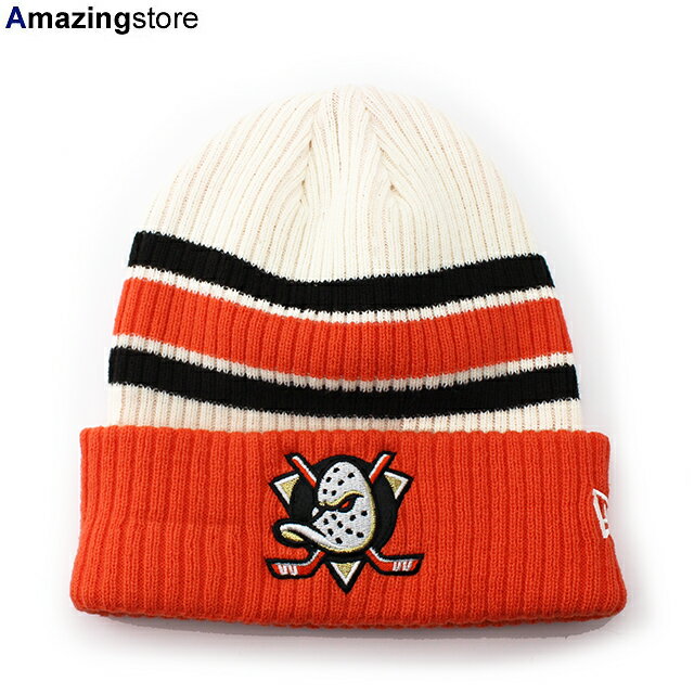 Rakuten - ニューエラ ニットキャップ ビーニー アナハイム ダックス NHL VINTAGE CUFFED KNIT BEANIE CAP ORANGE NEW ERA ANAHEIM DUCKS ニット帽 ニットキャップ KNIT CAP 帽子 メンズ レディース 男女兼用 970SS 26_5RE_0519