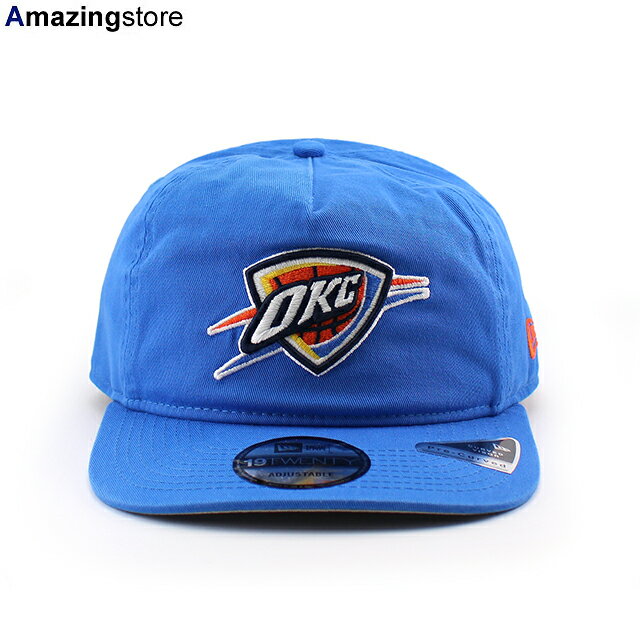ニューエラ キャップ 19TWENTY オクラホマシティ サンダー NBA ADJUSTABLE CAP BLUE NEW ERA OKLAHOMA CITY THUNDER 1920 スナップバック SNAPBACK 帽子 メンズ レディース