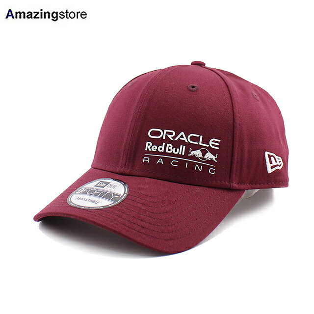 ニューエラ キャップ 9FORTY ストラップバック オラクル レッドブル レーシング STRAPBACK CAP RED NEW ERA ORACLE RED BULL RACING 帽子 メンズ レディース 男女兼用 レッド
