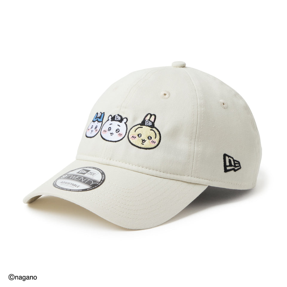 Rakuten - ニューエラキャップ 9TWENTY ちいかわ CHIIKAWA HACHIWARE USAGI STRAPBACK CAP IVORY NEW ERA うさぎ ハチワレ