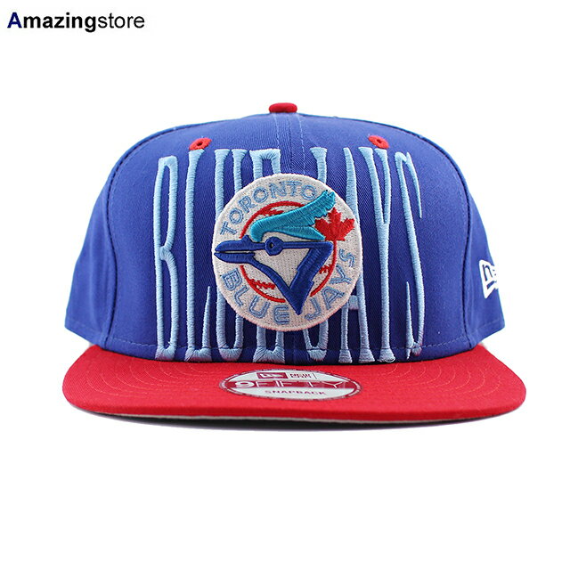 Rakuten - ニューエラ キャップ 9FIFTY スナップバック トロント ブルージェイズ MLB COOP STEP-ABOVE SNAPBACK CAP ROYAL RED NEW ERA TORONTO BLUE JAYS メンズ レディース 男女兼用 ブルー 950 ゲレーロJr 岡本和真