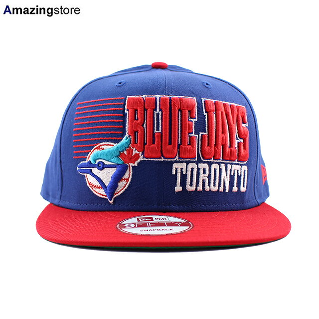 ニューエラ キャップ 9FIFTY スナップバック トロント ブルージェイズ MLB 2T COOP BORDERLINE SNAPBACK CAP ROYAL RED NEW ERA TORONTO BLUE JAYS メンズ レディース 男女兼用 ブルー 950 ゲレーロJr 岡本和真