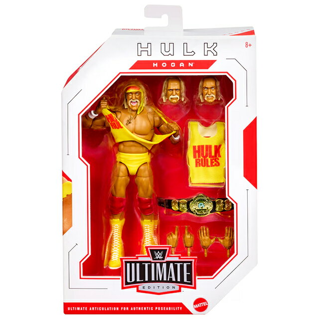 ハルク ホーガンモデル 海外取寄 WWE フィギュア MATTEL ULTIMATE EDITION WAVE 30 ACTION FIGURE HULK HOGAN RAW SMACKDOWN レッスルマニア