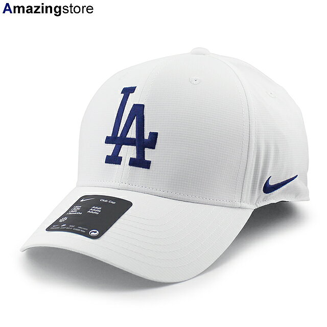 ナイキ キャップ ロサンゼルス ドジャース CLUB STRUCTURED UV POLY RIPSTOP CAP WHITE NIKE LOS ANGELES DODGERS ロープロファイルキャップ LOW PROFILE CAP 帽子 メジャーリーグ 公式 ベースボールキャップ