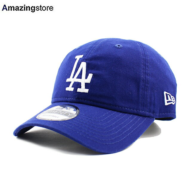 ニューエラ キャップ 9TWENTY ロサンゼルス ドジャース MLB WASHED COTTON STRAPBACK CAP ROYAL NEW ERA LOS ANGELES DODGERS 帽子 メンズ レディース 男女兼用 クロスストラップ ウォッシュドコットン ブラック /BLK CORE CLASSIC