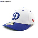 ニューエラ キャップ LP59FIFTY ロサンゼルス ドジャース MLB DODGERS PACK D LOGO LOW CROWN FITTED CAP W...
