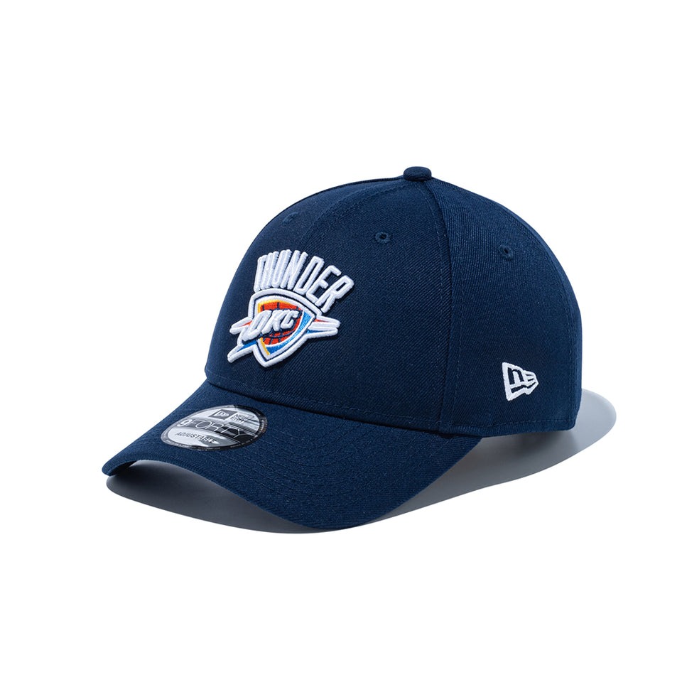 Rakuten - ニューエラ キャップ 9FORTY オクラホマシティ サンダー NBA TEAM LOGO STRAPBACK CAP NAVY NEW ERA OKLAHOMA CITY THUNDER 帽子 メンズ レディース 男女兼用 ネイビー /NVY 26_2_NEJP