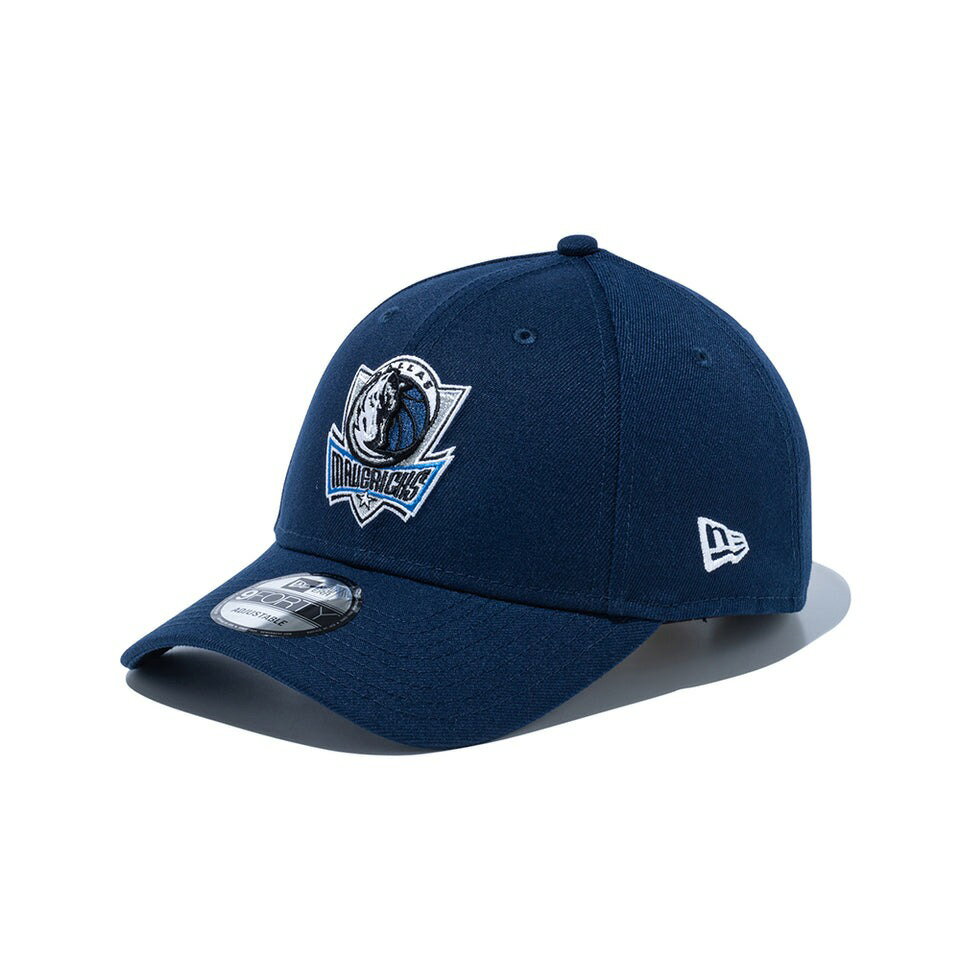 ニューエラ キャップ 9FORTY ダラス マーベリックス NBA TEAM LOGO STRAPBACK CAP NAVY NEW ERA DALLAS MAVERICKS 帽子 メンズ レディース 男女兼用 ネイビー /NVY 940 バスケットボール 26_7RE_0701