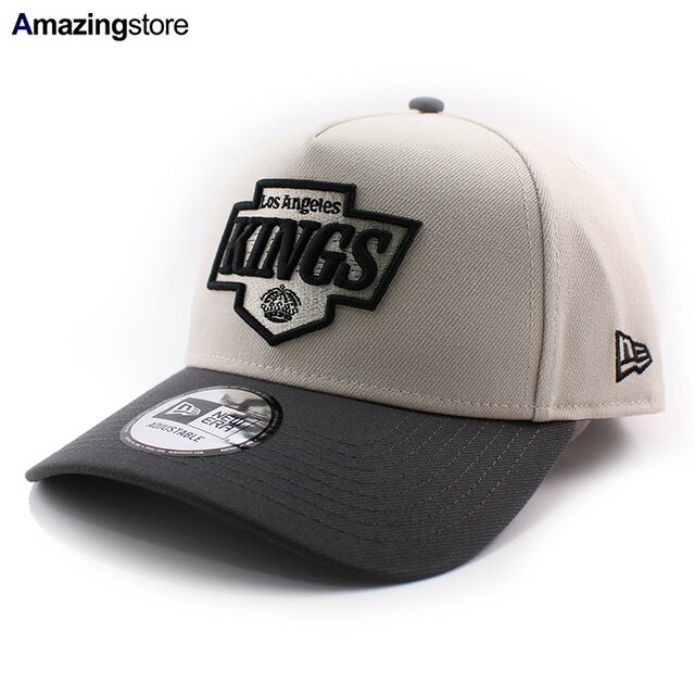 Rakuten - ニューエラ キャップ 9FORTY ロサンゼルス キングス NHL A-FRAME SNAPBACK CAP STONE-GREY NEW ERA LOS ANGELES KINGS AF エーフレーム 帽子 メンズ レディース 男女兼用