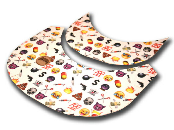 Amazingstore㤨BRIMSKINS CUSTOM VISOR STICKER/EMOJI'S WHITE ֥ॹ  Х ƥå [˹ إåɥ new era cap ˥塼饭å new eraå neweraå 礭   ǥ LA NY BK إåɥ]פβǤʤ2,530ߤˤʤޤ