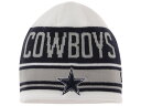 NEW ERA DALLAS COWBOYS 【SNOW-TOP SKULLIE BEANIE/WHT】 ニューエラ ダラス カウボーイズ ニット帽 ビーニー 帽子 ヘッドギア キャップ CAP KNIT NFL 16_1_4DC 14_1_5