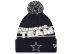 NEW ERA DALLAS COWBOYS 【AMERICAS TEAM BEANIE/NAVY】 ニューエラ ダラス カウボーイズ ニット帽 ビーニー [帽子 ヘッドギア キャップ CAP KNIT NFL 16_1_4DC 14_1_5]