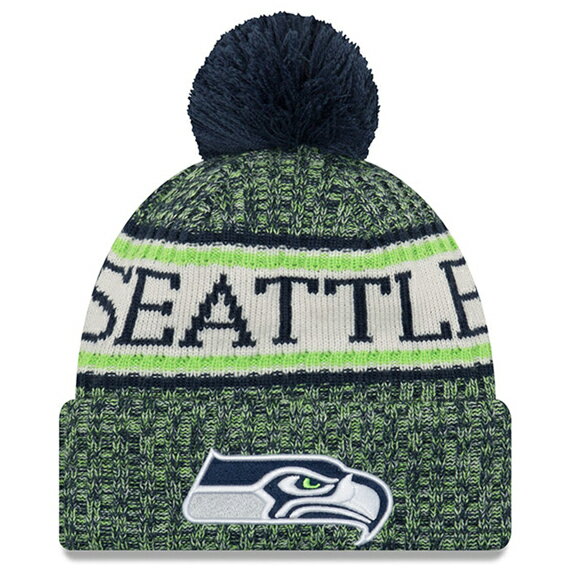 ニューエラ ニットビーニー シアトル シーホークス  NEW ERA SEATTLE SEAHAWKS 18_12_2 18_12_3