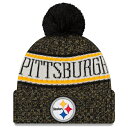 【代引不可】ニューエラ ニットビーニー ピッツバーグ スティーラーズ 【2018 NFL STADIUM SPORT KNIT BEANIE/BLK】 NEW ERA PITTSBURGH STEELERS 18_12_2 18_12_3