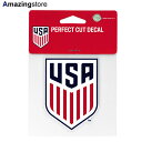 ウィンクラフト ステッカー サッカー アメリカ代表 【SOCCER USA NATIONAL TEAM PERFECT CUT DECAL】 WINCRAFT ...