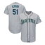 イチロー選手モデル オーセンティックユニフォーム マジェスティック シアトル マリナーズ 【ICHIRO ROAD FLEX BASE PLAYER JERSEY/GREY】MAJESTIC SEATTLE MARINERS [19_6RE]