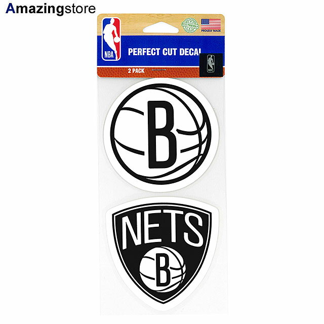 ウィンクラフト ブルックリン ネッツ ステッカー 【BROOKLYN NETS NBA PERFECT CUT DECAL】 WINCRAFT [for3000 19_10_5ACC 19_11_1]