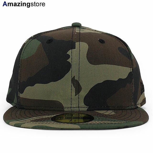 ニューエラ キャップ 59FIFTY BLANK BASIC FITTED CAP CAMO BLACK FLAG NEW ERA ベーシック ウッドランドカモ ブラックフラッグ 13694105 帽子 メンズ レディース 男女兼用 /CAMO 23_4RE_ 23_5RE_0502