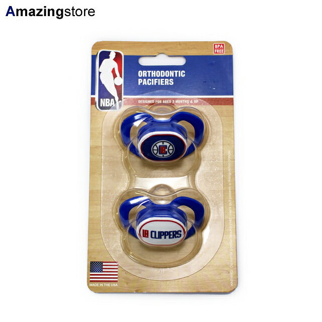 【あす楽対応】 ベイビー ファナティック ロサンゼルス クリッパーズ 【NBA ORTHODONTIC PACIFIERS/RYL】 BABY FANATIC LOS ANGELES CLIPPERS 19_11_3ACC19_11_4