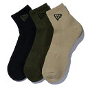 ニューエラ 靴下 SOCKS ANKLE 3PAIRS MILITARY MULTI NEW ERA ソックス for3000 23_7RE_0721