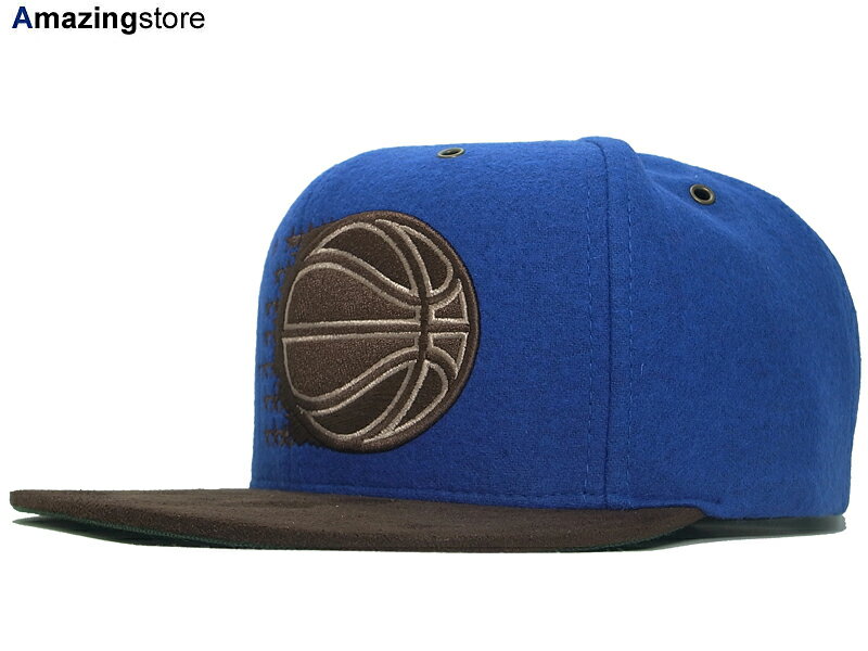 MITCHELL NESS ORLANDO MAGIC 【TC SUEDE STRAPBACK/RYL-BRN】 ミッチェル＆ネス オーランド マジック ストラップバック 帽子 ヘッドギア neweraキャップ 大きい サイズ メンズ レディース JORDAN LA NY BK SNAPBACK