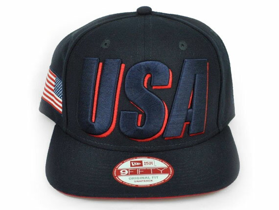 NEW ERA CITY SERIES 【UNITED STATES COUNTRY CHEER SNAPBACK/NAVY】 ニューエラ アメリカ USA 9FIFTY ORIGINAL FIT スナップバック BRARIO 帽子 new era cap ニューエラキャップ new eraキャップ neweraキャップ 22_10RE_1007 OLYMPIC US FLAG