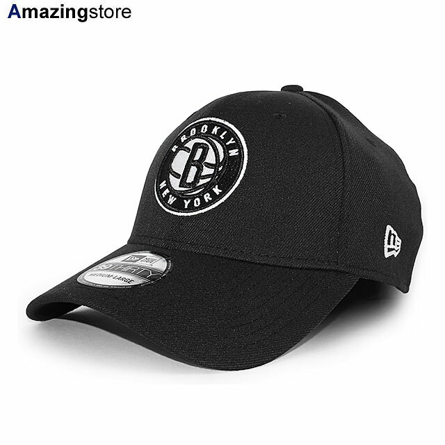 楽天Amazingstoreニューエラ キャップ 39THIRTY ブルックリン ネッツ NBA TEAM CLASSIC FLEX FIT CAP BLACK NEW ERA BROOKLYN NETS 帽子 メンズ レディース 男女兼用 ブラック /BLK 24_2RE_2_20