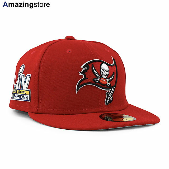 ニューエラ 59FIFTY タンパベイ バッカニアーズ  NEW ERA TAMPA BAY BUCCANEERS レッド 