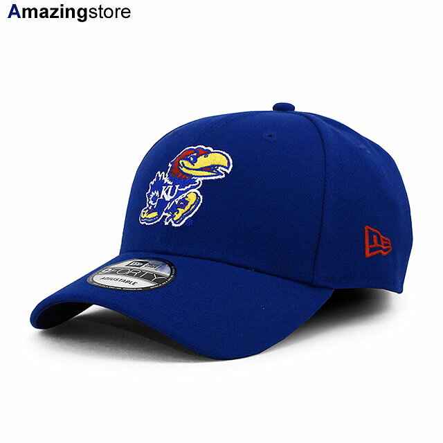 ニューエラ キャップ 9FORTY カンザス ジェイホークス NCAA THE LEAGUE ADJUSTABLE CAP BLUE NEW ERA KANSAS JAYHAWKS 帽子 メンズ レディース 男女兼用 ブルー カレッジ 大学 /RYL 23_11RE_11_29