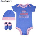 【幼児用】ナイキ ロンパース 【BORN LEGEND 3 PIECE INFANT SET/RYL PULSE】 NIKE BABY ベビー服 ブルー [/RYL 21_10_5NIKE]