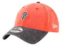 ニューエラ サンフランシスコ ジャイアンツ 【MLB 9TWENTY GW RUGGED CANVAS STRAPBACK/ORG-BLK】 NEW ERA S...