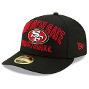 ニューエラ 59FIFTY サンフランシスコ 49ERS 【ALT 2020 NFL DRAFT OFFICIAL LOW-CROWN FITTED CAP/B...