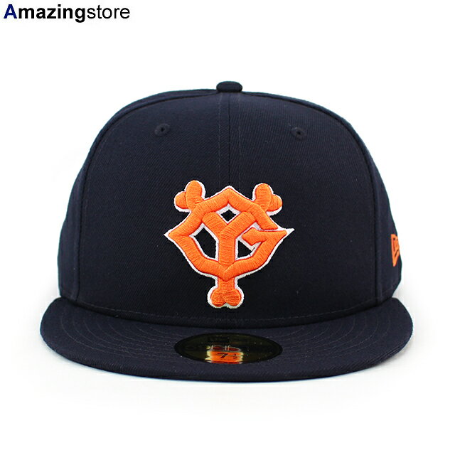 【あす楽対応】ニューエラ 59FIFTY 読売 ジャイアンツ【NPB TEAM LOGO FITTED CAP/NAVY-RUST ORANGE-SNOW WHITE】NEW ERA YOMIURI GIANTS 21_5_NE メンズ レディース ユニセックス ネイビー