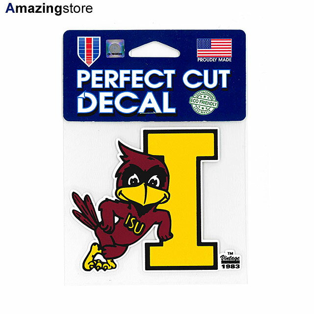 ウィンクラフト ステッカー アイオワステイト サイクロン 【NCAA VINTAGE PERFECT CUT DECAL】 WINCRAFT IOWA STATE CYCLONES [for3000 21_5_4ACC]