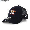 ニューエラ 9FORTY メッシュキャップ ヒューストン アストロズ MLB TRUCKER MESH CAP NAVY NEW ERA HOUSTON ASTROS 帽子 メンズ レディース 男女兼用 ネイビー /NAVY 24_1RE_1_23